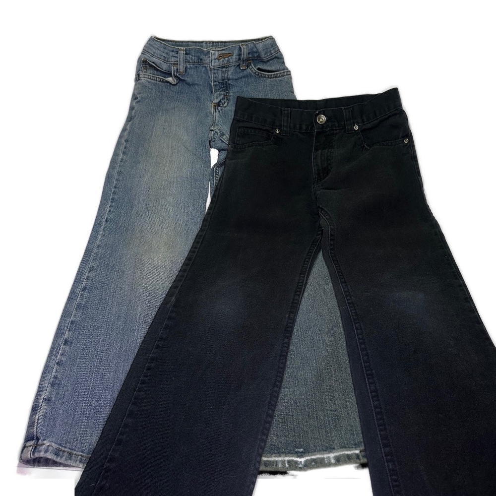 Boys Size 10 Wrangler Jeans Bundle (2) EUC